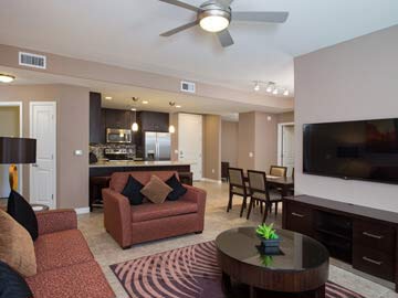 Condos for sale in Scottsdale - picture of a condo living room at Toscana of Desert Ridge