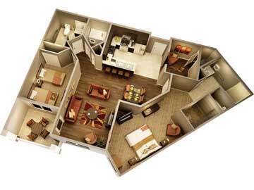 Toscana of Desert Ridge Athena Floor-plan