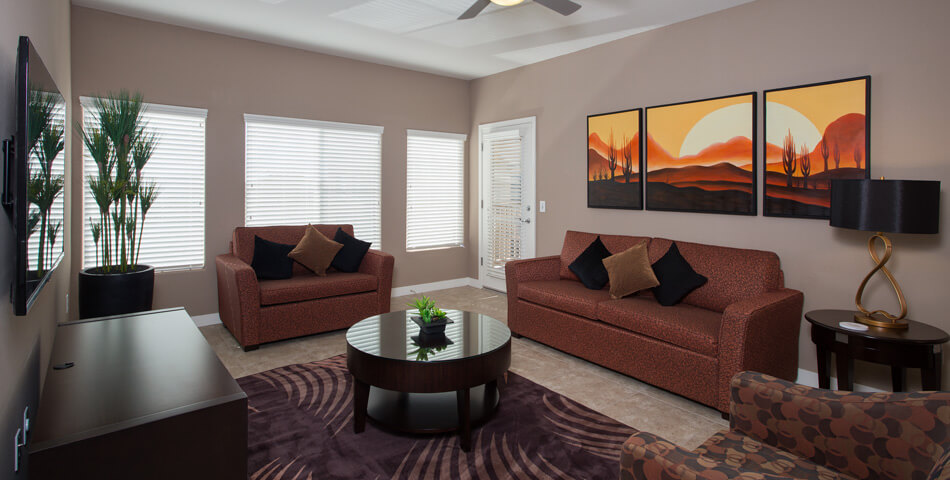 Preview picture of a two bedroom luxury condo in Phoenix AZ at the Toscana of Desert Ridge